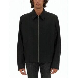 Diesel Structured Black Jacket With Textured Finish And Modern Sleeves - NWT
